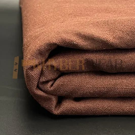 Charsadda Handmade Chocolate Color Classic Khaddar