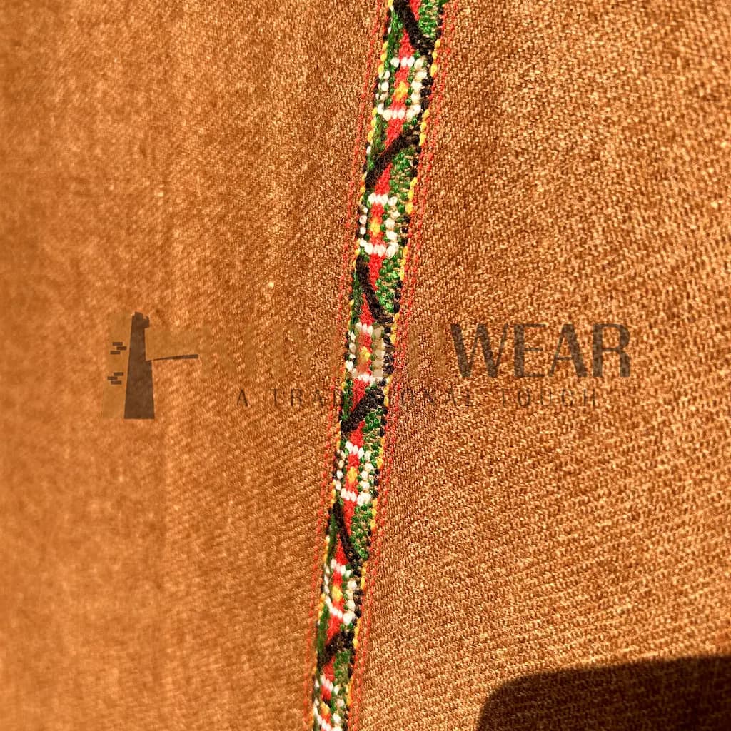 Pashmina Jalalpuri Men Shawl - Single Border