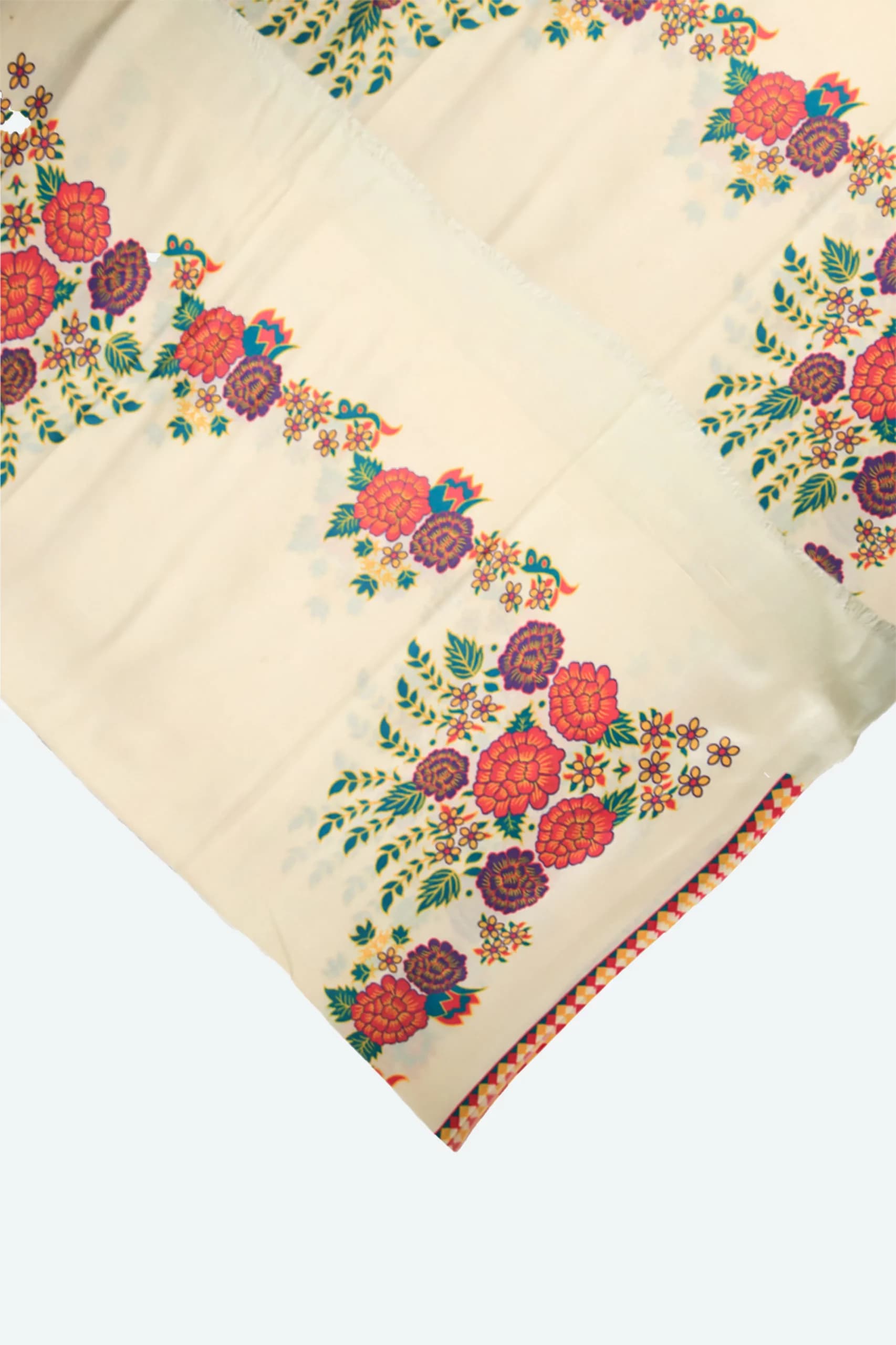 7 Flowers Ladies Winter Shawl