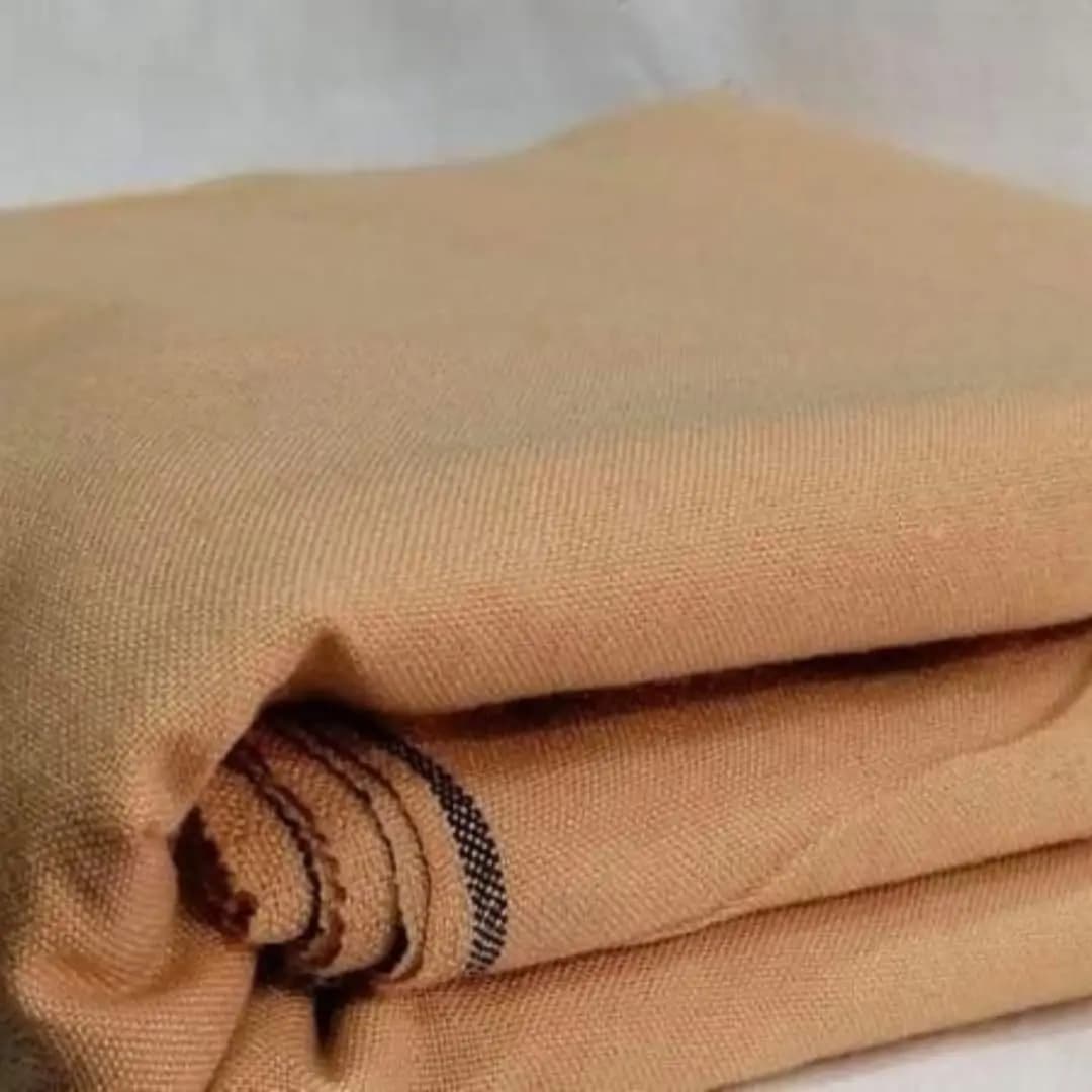 Charsadda Handmade Light Camel Classic Khaddar