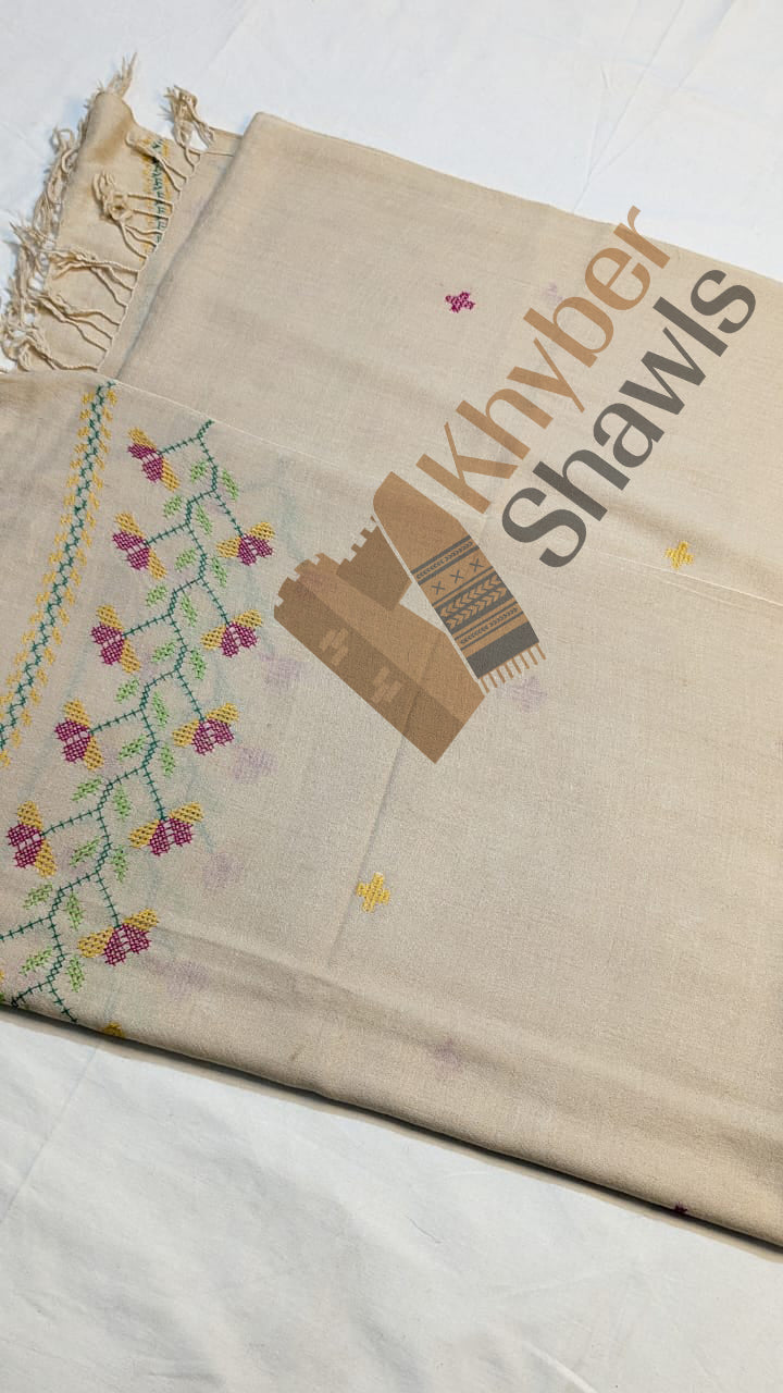 48 - Pure Handmade Wool, Cross Stich Handwork