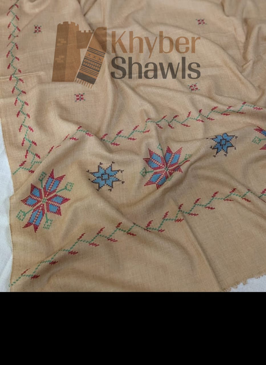 48 - Pure Handmade Wool, Cross Stich Handwork