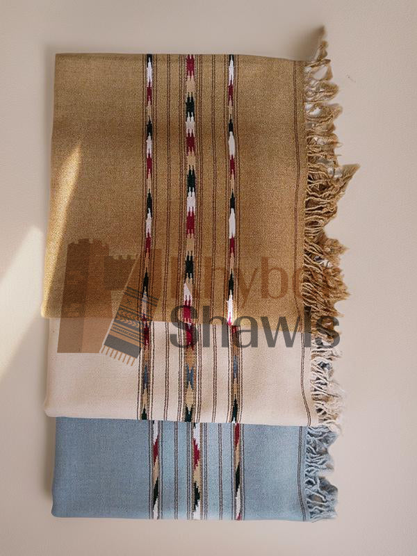 48 - Handmade 3 Frame Borders, Pure Australian Wool